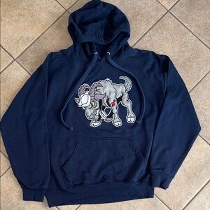 US Navy Hooded Sweatshirt Size Medium